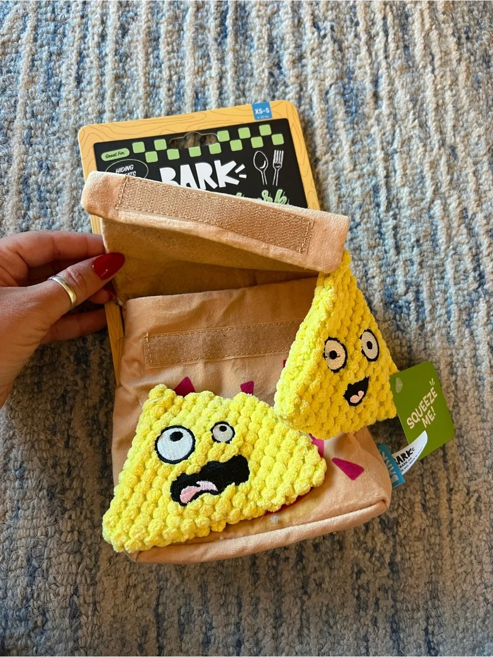 NWT Bark Smorgasbark Chip Toy